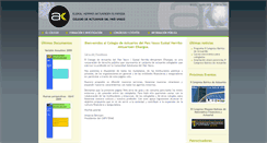 Desktop Screenshot of aktuarioak.org
